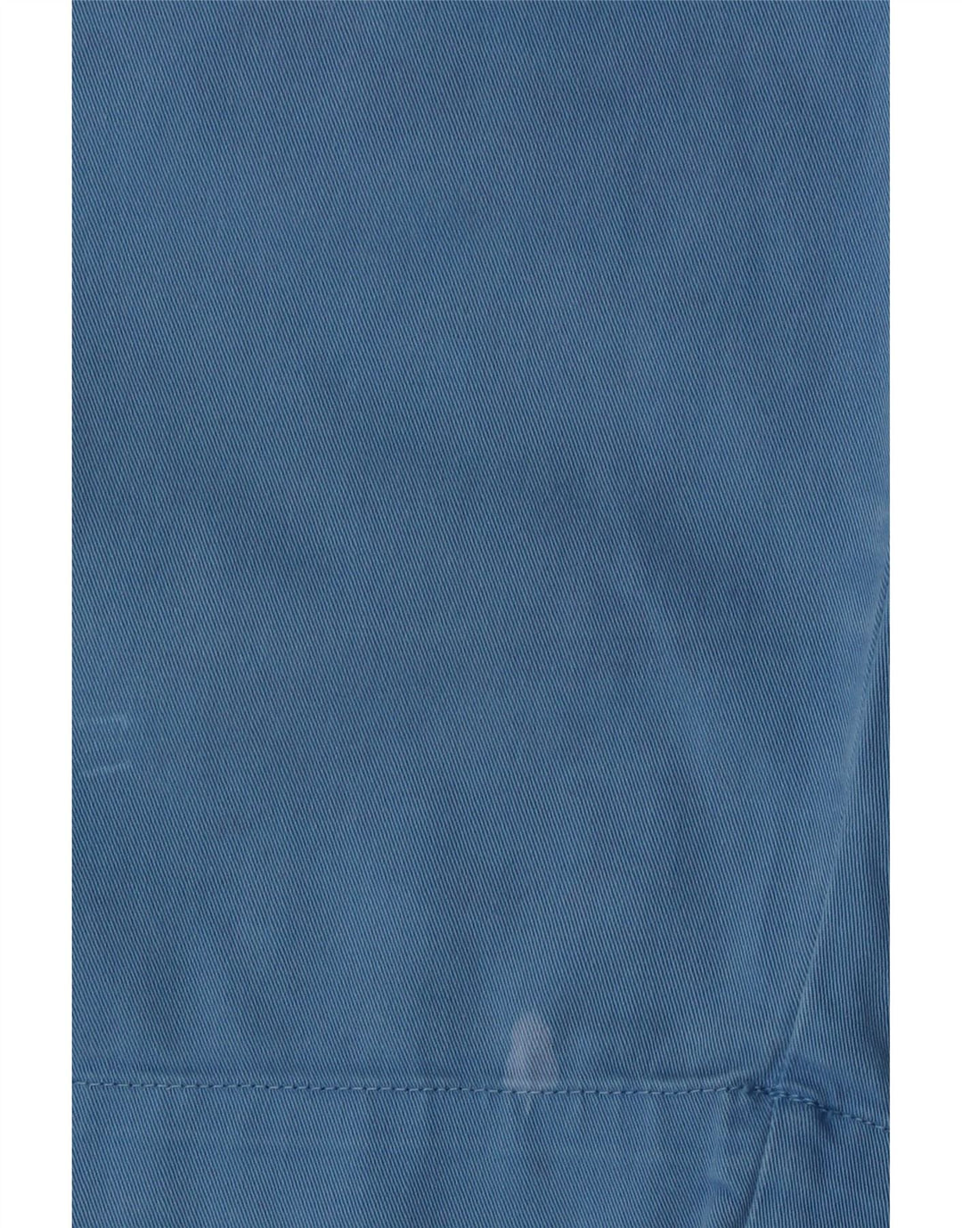 Zara Mujer Pantalones Cortos Chinos Grande W30 Algodón Azul
