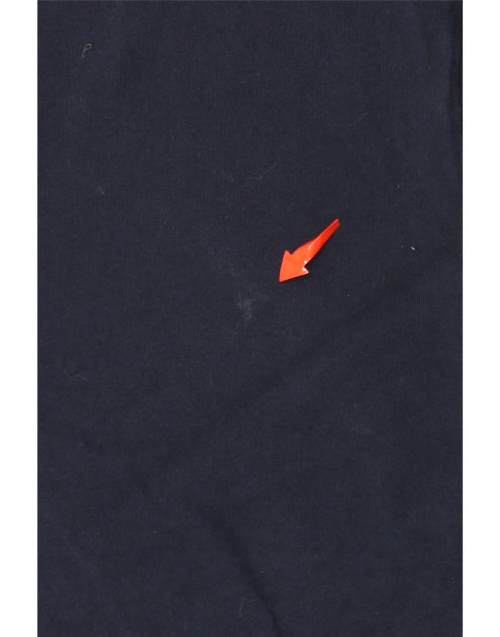 EDDIE BAUER Camiseta Hombre Top Medium Azul Marino Algodón