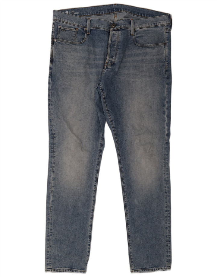 G-Star Vaqueros cónicos regulares para hombre W40 L34 Algodón azul