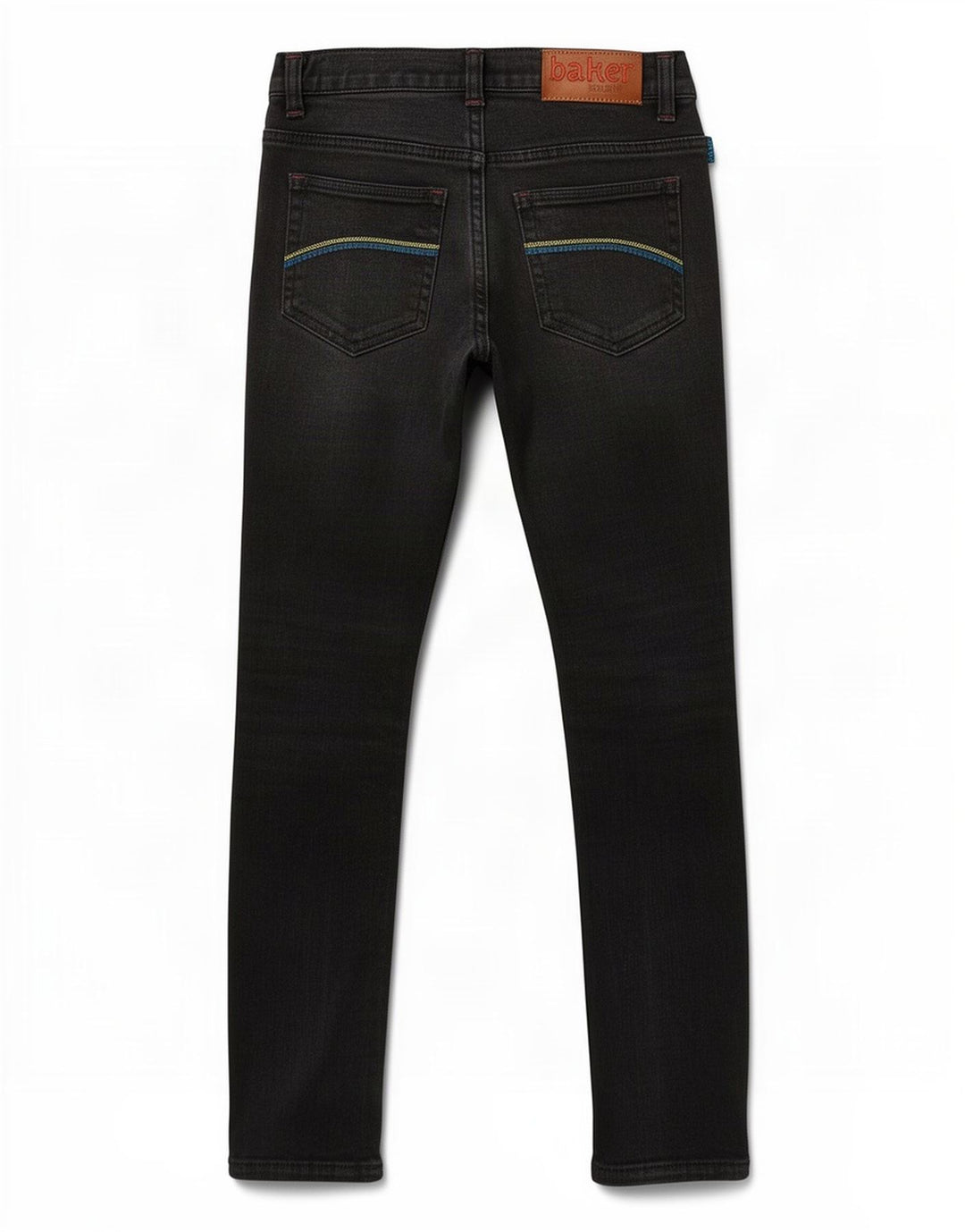 Ted Baker Vaqueros ajustados para niños 8-9 años W24 L22 Algodón negro