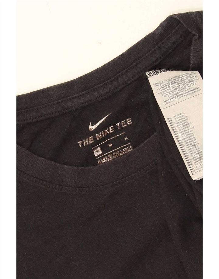 Camiseta Nike Hombre Top Medium Negro Algodón