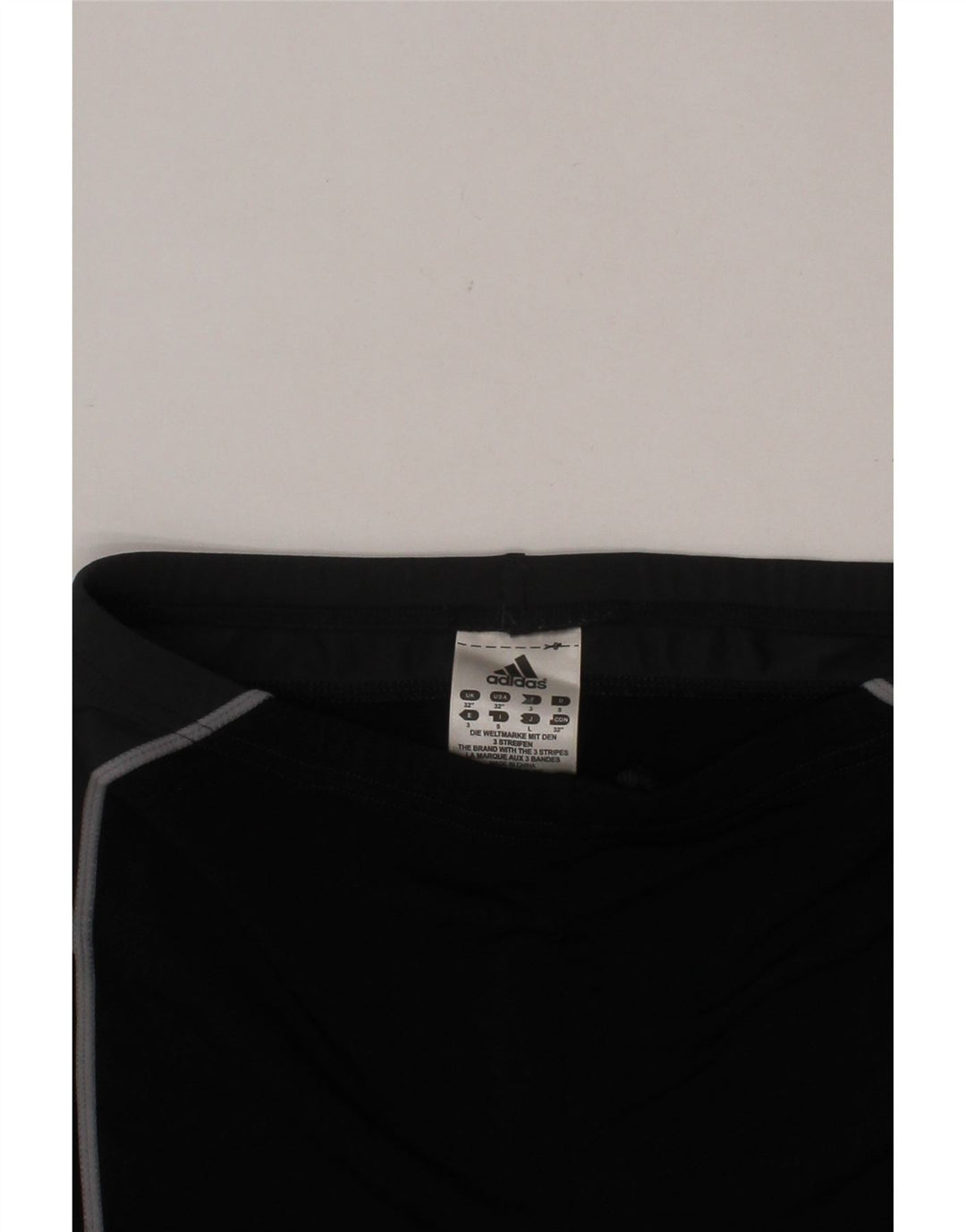 Pantalón corto deportivo ADIDAS Niño 15-16 años Negro Poliéster