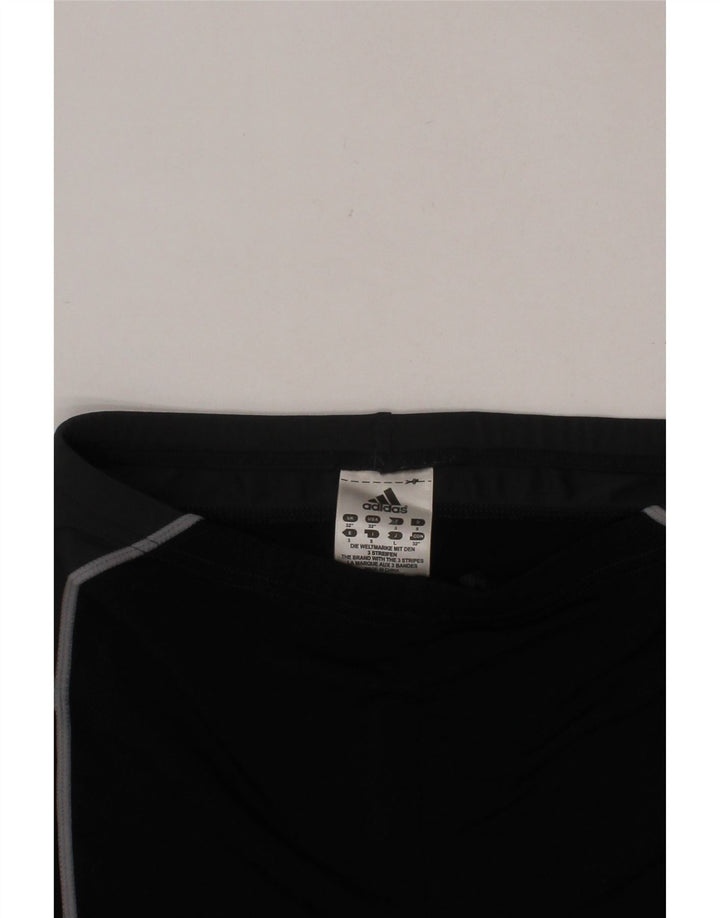 Pantalón corto deportivo ADIDAS Niño 15-16 años Negro Poliéster