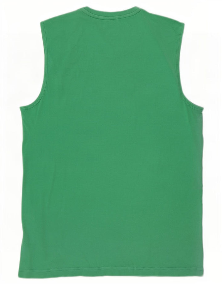 Puma Hombre Gráfico Chaleco Top Grande Verde