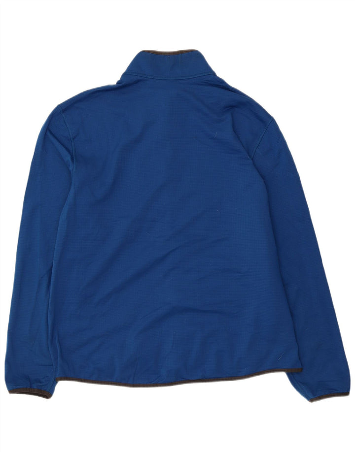 EDDIE BAUER Chaqueta superior de chándal para hombre UK 42 XL Poliéster azul