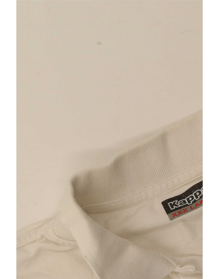 Kappa Polo Hombre 3XL Blanco
