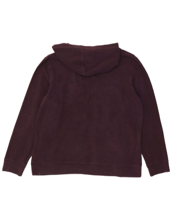 Gap - Sudadera con capucha para mujer, talla XL, algodón burdeos