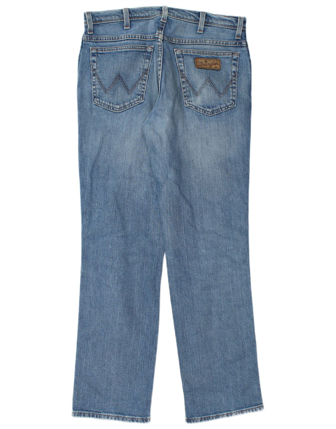 WRANGLER Vaqueros rectos elásticos Texas para hombre W33 L32 Algodón azul