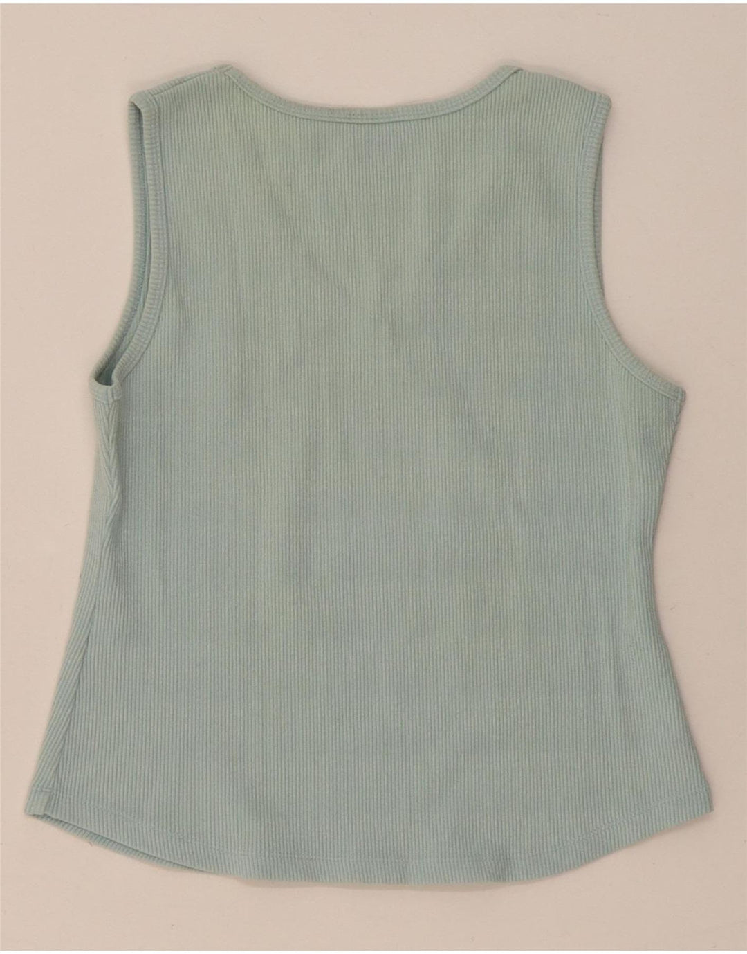 Champion Top corto sin mangas para mujer UK 40 Azul medio