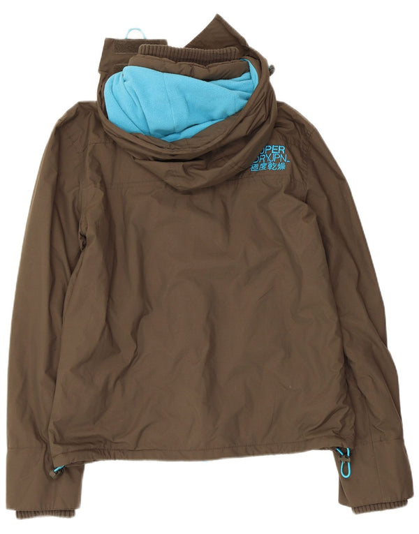 SUPERDRY Chaqueta cortavientos The Windcheater para mujer UK 40 Medium Khaki