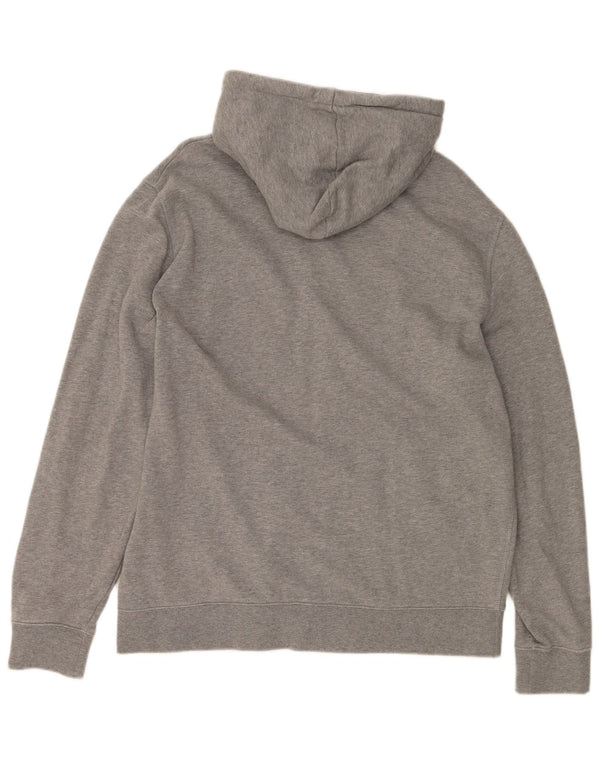 MARKS & SPENCER Suéter con capucha y cremallera para hombre XL Algodón gris