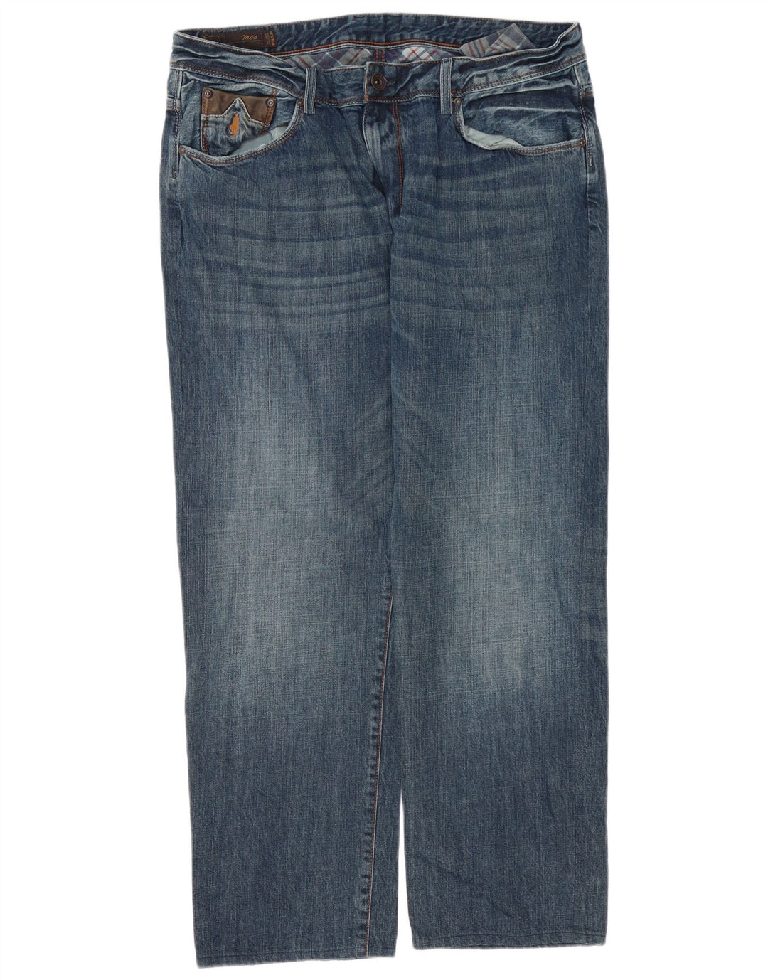 Marlboro Classics Vaqueros rectos para hombre W38 L29 Algodón azul