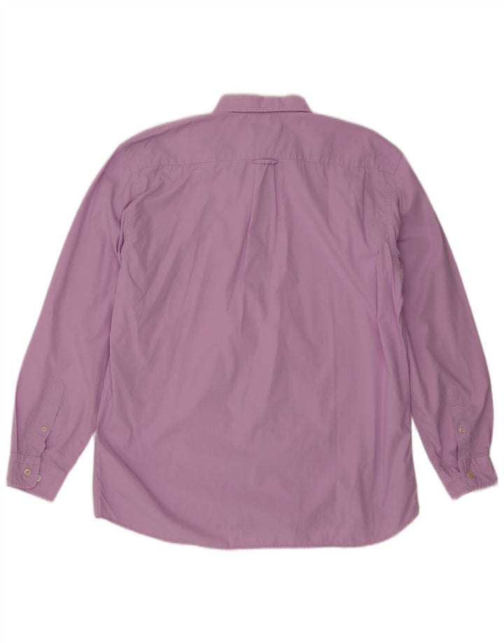 Gant Phoenix Regular Fit Camisa Grande De Algodón Púrpura Clásico Hombre