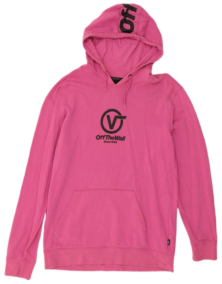 Vans Hombre Graphic Sudadera con capucha Jumper XL Rosa