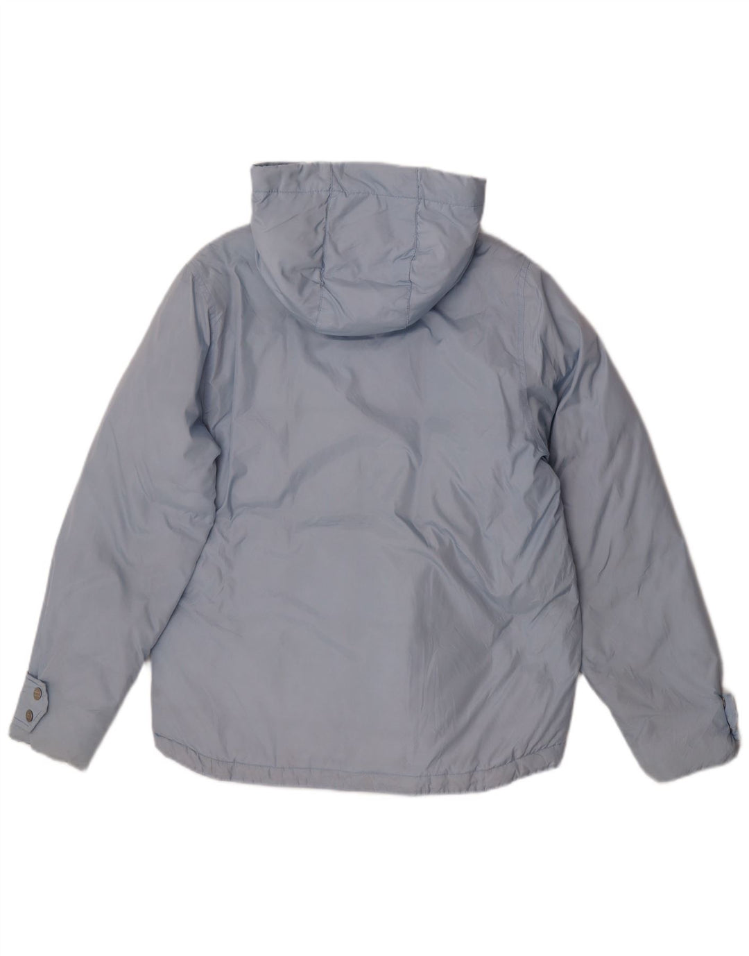 Diadora Mujer Chaqueta Acolchada Con Capucha ES 44 Azul Medio Poliamida