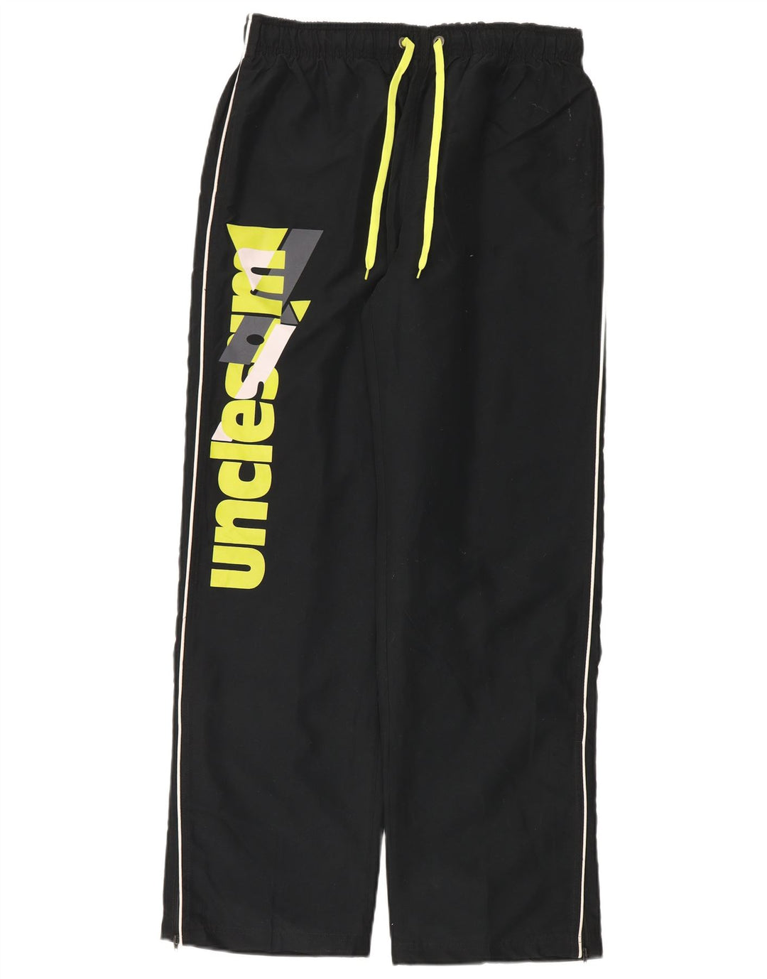 Tío Sam Pantalones de chándal con estampado gráfico para hombre Poliéster negro grande