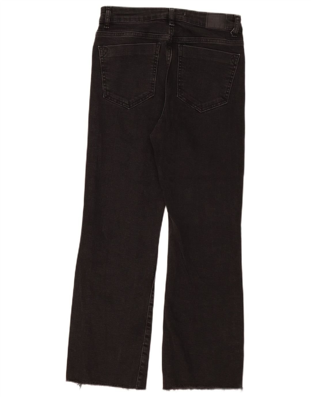 Zara Vaqueros Rectos Mujer EU 38 Small W28 L26 Negro