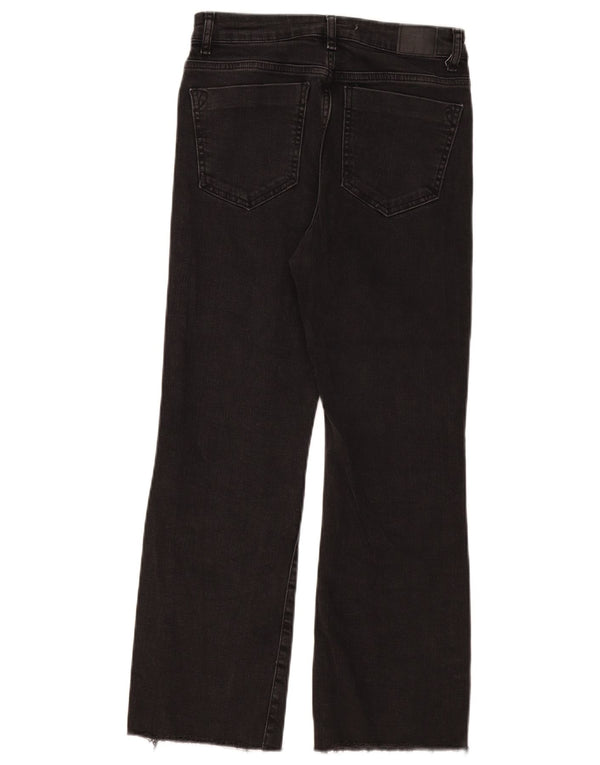 Zara Vaqueros Rectos Mujer EU 38 Small W28 L26 Negro
