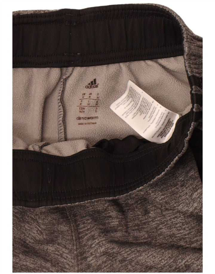 Adidas Hombre Climawarm Pantalones De Chándal Gris Medio Poliéster Moteado