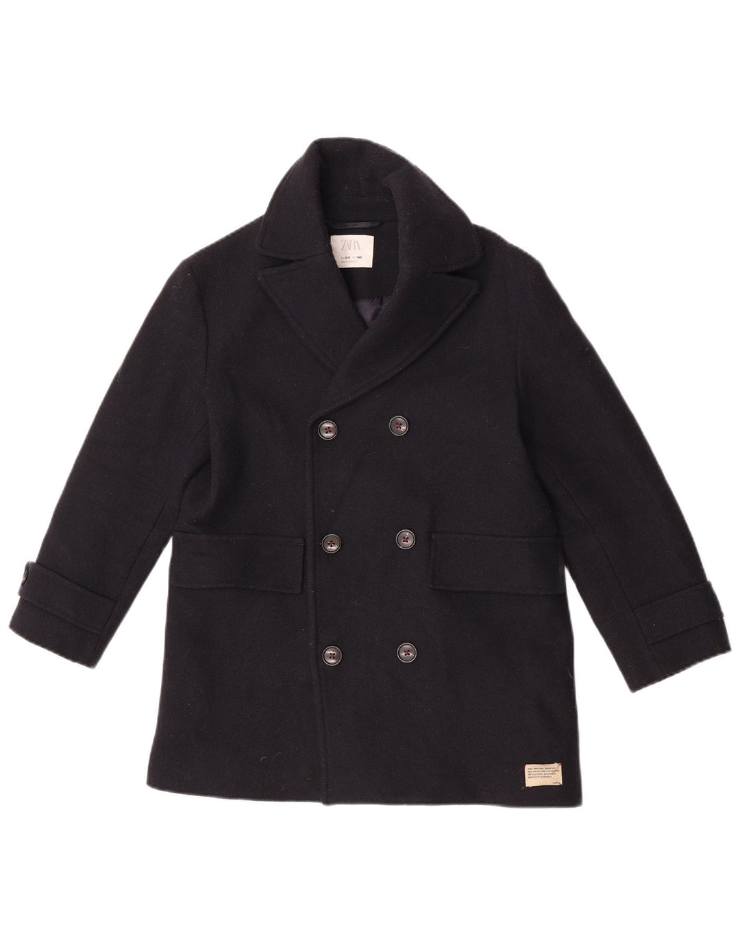 Zara Chaquetón Niño 9-10 Años Azul Marino