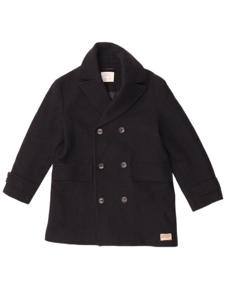 Zara Chaquetón Niño 9-10 Años Azul Marino