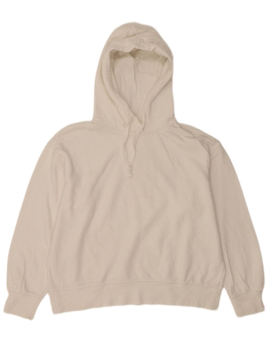 Zara Jersey con capucha extragrande para mujer UK 46 Large White
