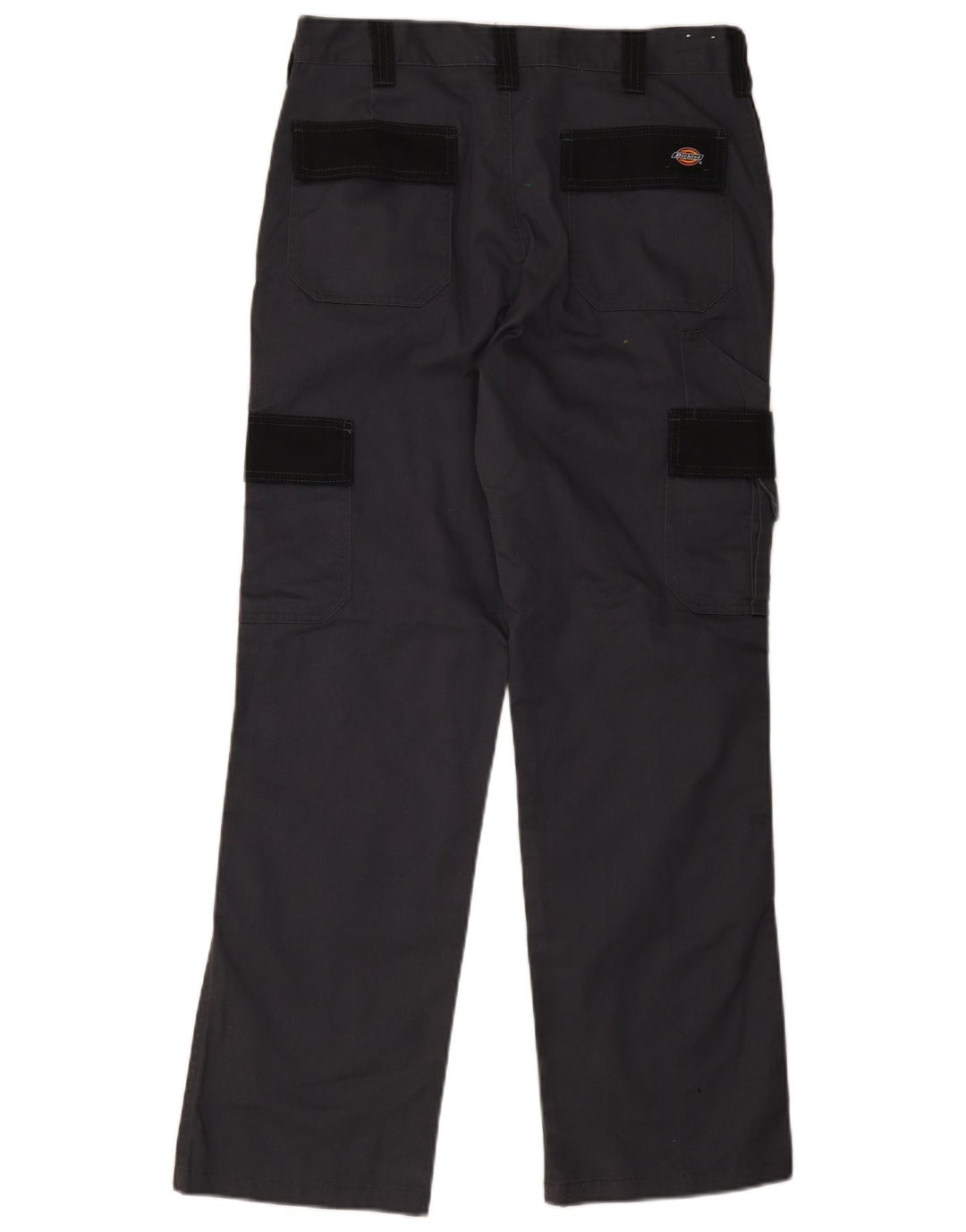 Dickies Pantalones cargo rectos para hombre W32 L30 Poliéster color gris