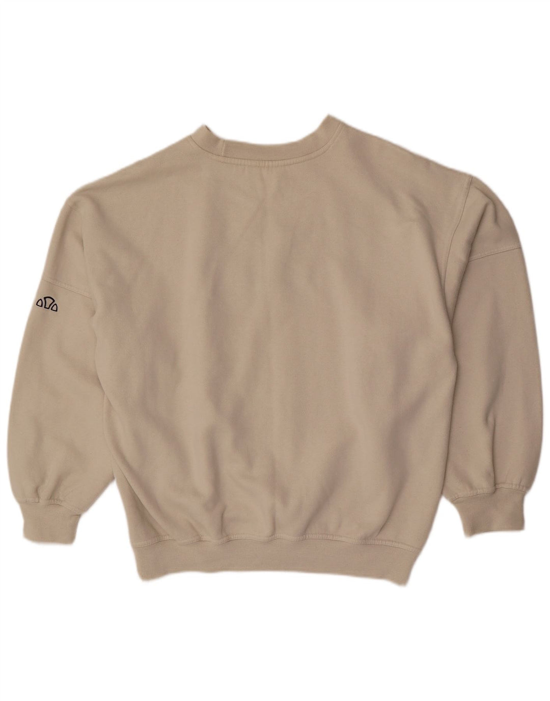 Ellesse Mens Graphic Sudadera Jumper Large Beige Poliéster
