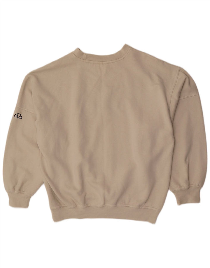 Ellesse Mens Graphic Sudadera Jumper Large Beige Poliéster