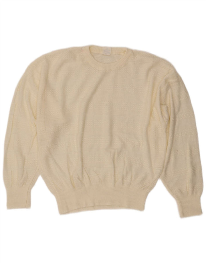 Apart Jersey de Cuello Redondo para Mujer EU 44 XL Blanco Roto