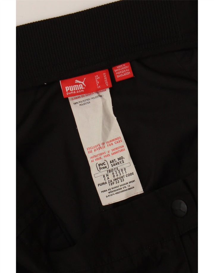 PUMA Bermudas para mujer UK 12 Medium W30 Poliéster negro