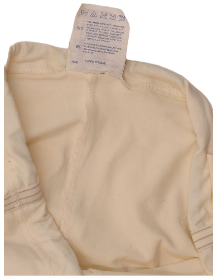 Champion Pantalones De Chándal Acampanados Para Mujer UK 12 Medium Off White Poliamida