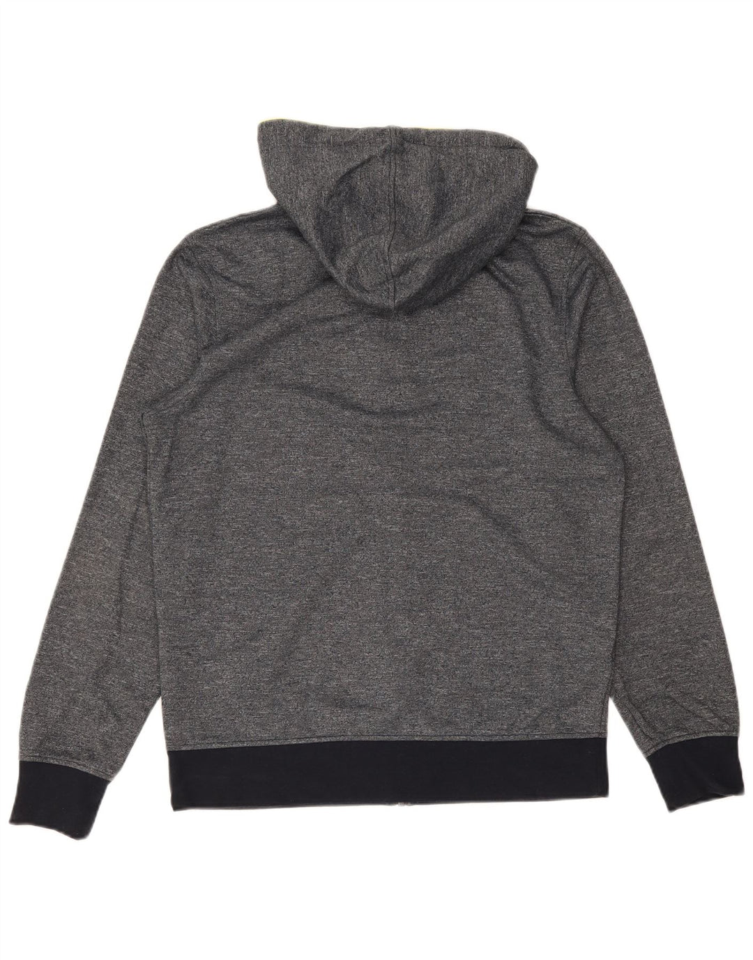 Jack & Jones Hombre Sudadera Con Capucha Y Cremallera De Algodón Moteado Gris Medio