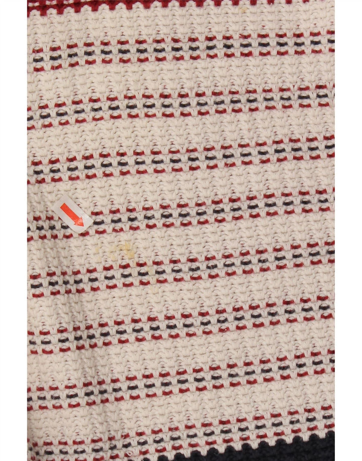 Tommy Hilfiger Jersey con Cuello Redondo para Hombre, Jersey Grande, Rayas Multicolores