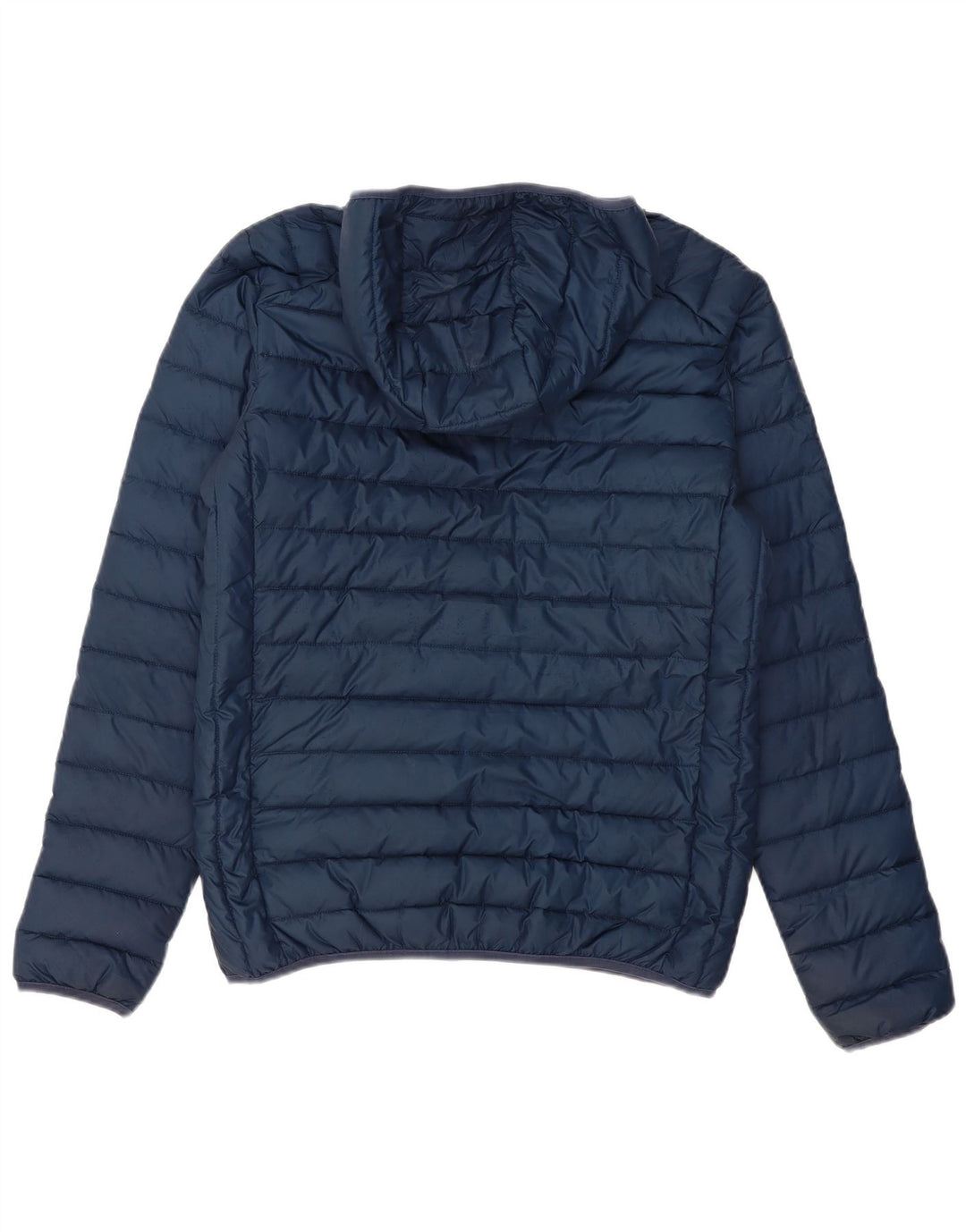 ELLESSE Chaqueta acolchada con capucha para hombre UK 36 Small Azul marino Poliéster