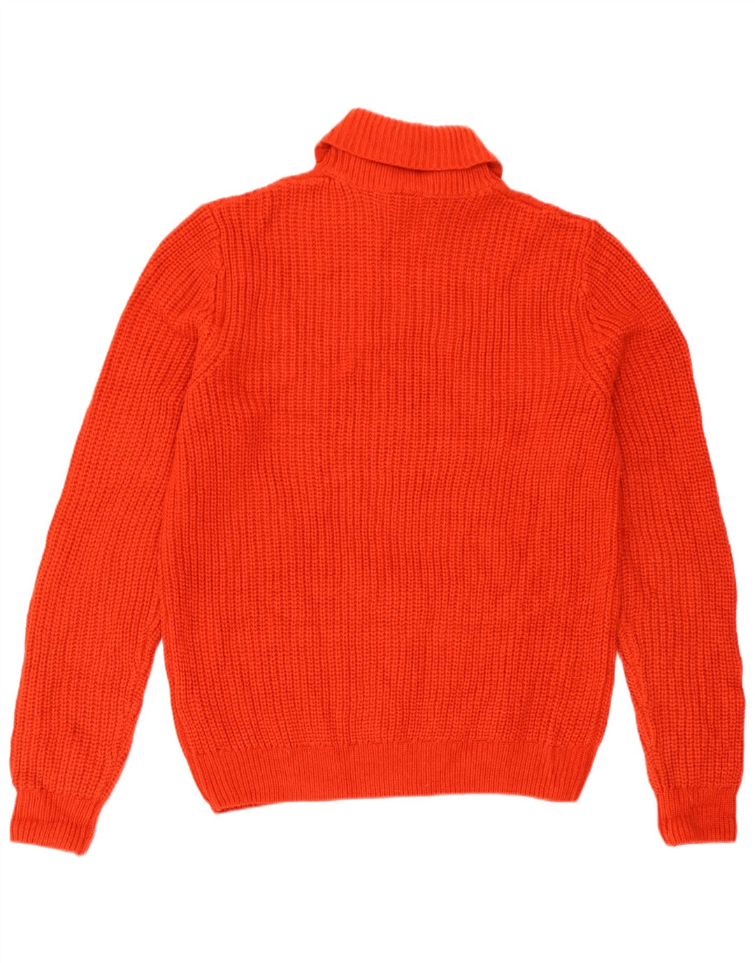 Marks & Spencer Jersey con cuello vuelto para mujer UK 40 Acrílico rojo mediano