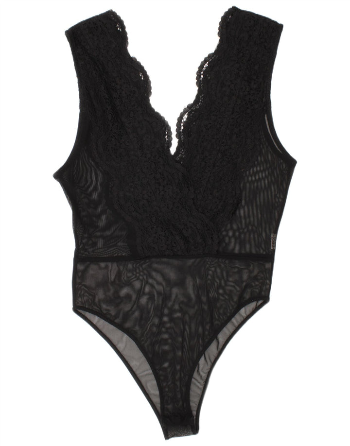 Body Zara Mujer Pequeño Negro