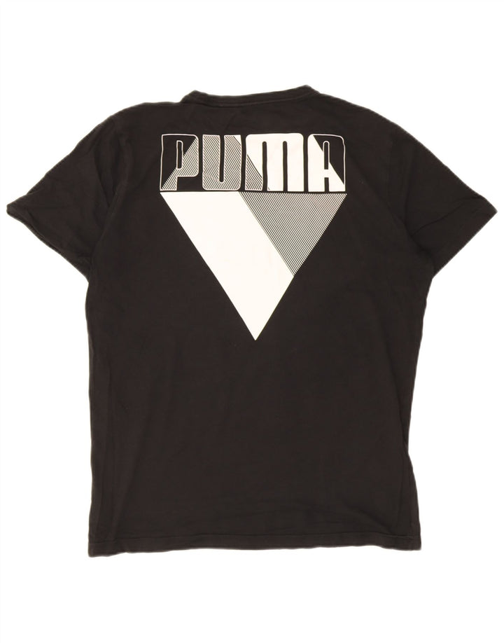 Puma Camiseta gráfica para hombre Top Medium Black
