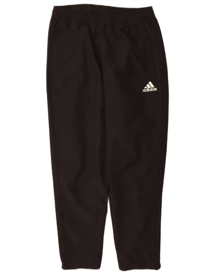 Adidas Hombre Climalite Pantalones De Chándal Mediano Negro Poliéster