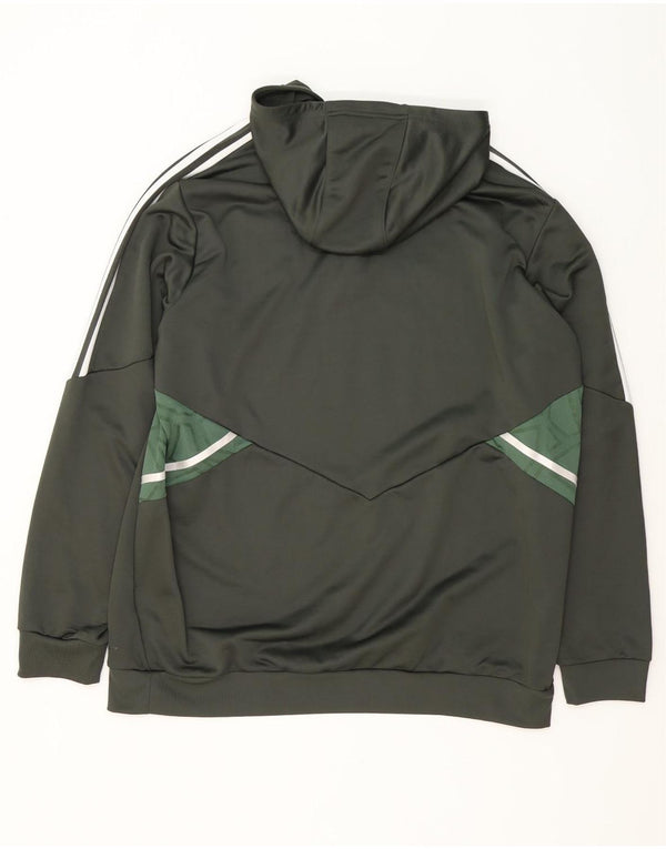 Adidas Hombre The Celtic Football Club Sudadera con Capucha Jumper 2XL Caqui Colorblock