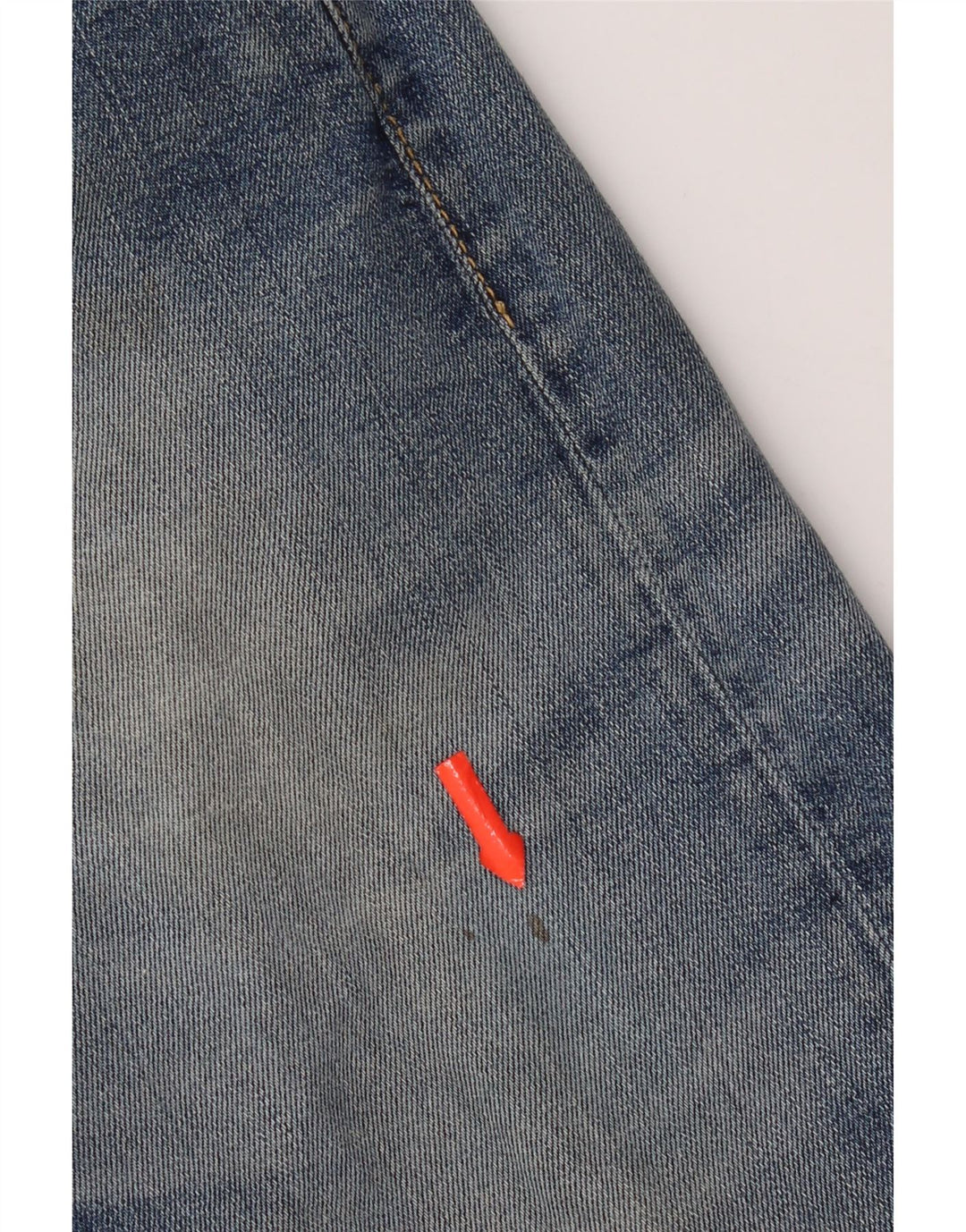 Vaqueros rectos para mujer Roy Rogers W29 L33 Algodón azul