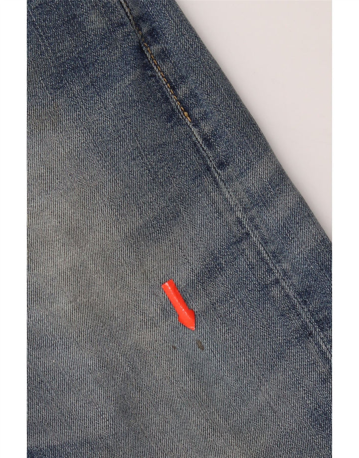 Vaqueros rectos para mujer Roy Rogers W29 L33 Algodón azul