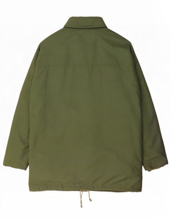 Belstaff Chaqueta utilitaria Weaver para hombre UK 42 XL Nylon verde