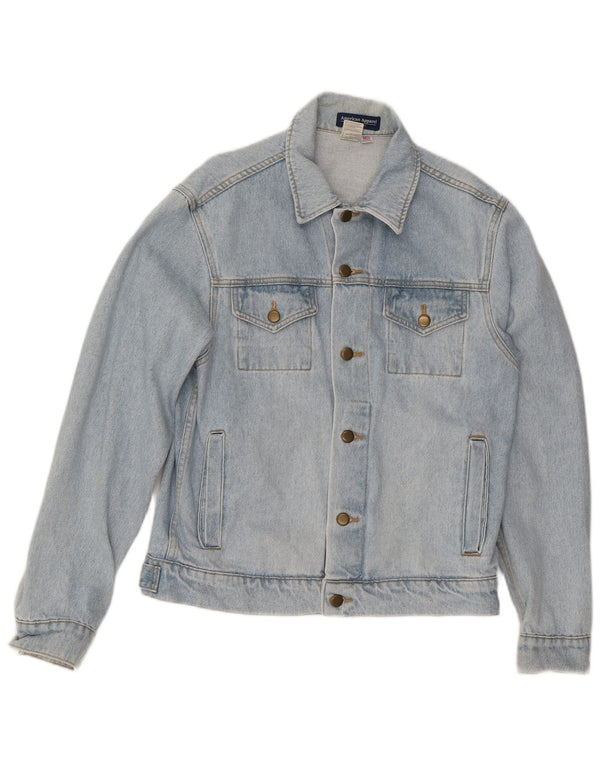 American Apparel Chaqueta vaquera para hombre UK 38 Algodón azul medio