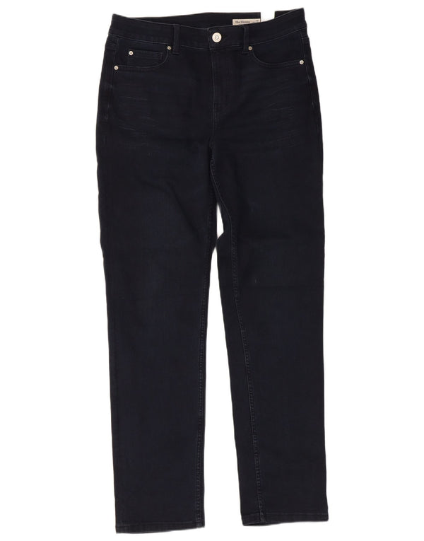 Marks & Spencer Jeans rectos The Sienna para mujer Reino Unido 14 Grande W32 L30 Negro