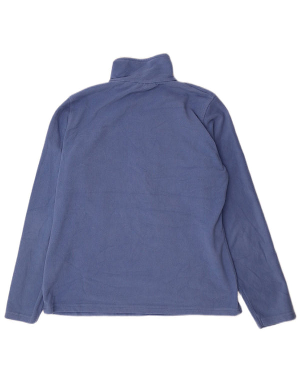 Jersey de forro polar con cremallera y cuello para mujer de Mountain Warehouse UK 40 Azul medio
