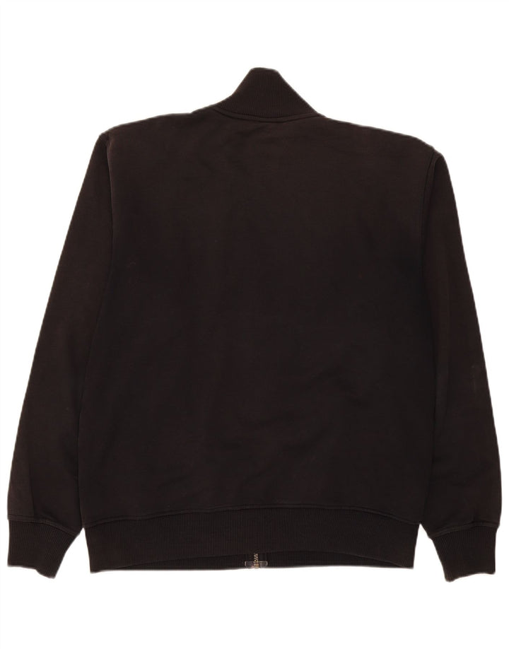 Quiksilver Mens Graphic Chándal Top Chaqueta Grande Negro