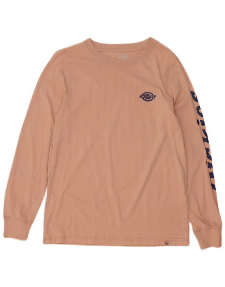 Dickies Top gráfico para mujer de manga larga UK 42 Medium Pink