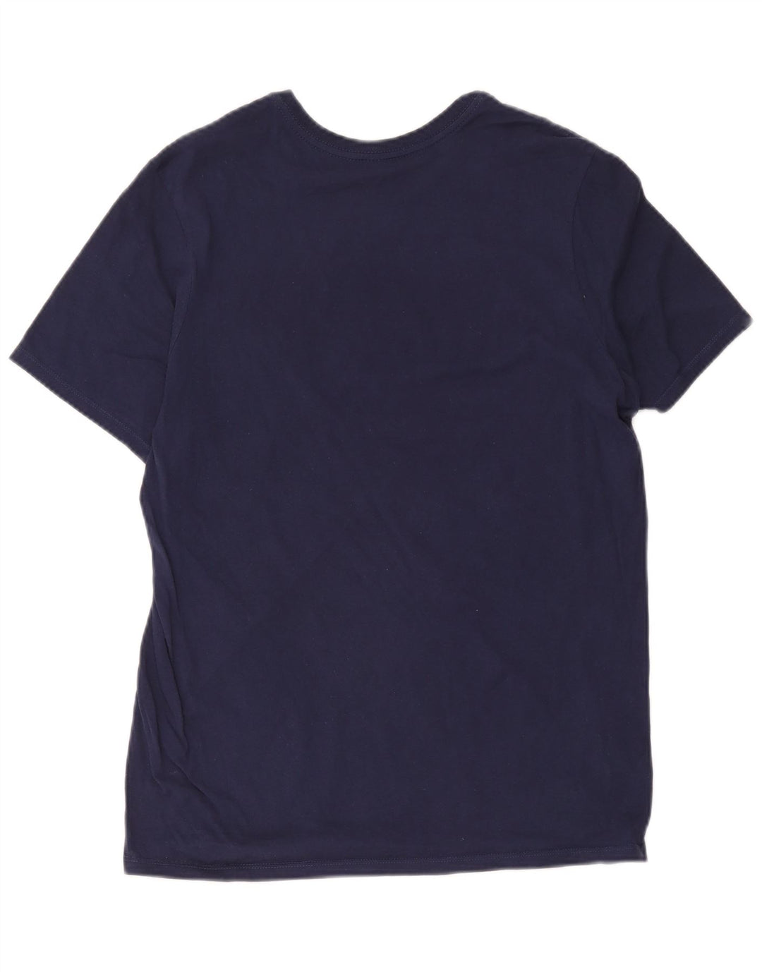 Nike Camiseta con gráfico de corte atlético para hombre, talla mediana, azul marino