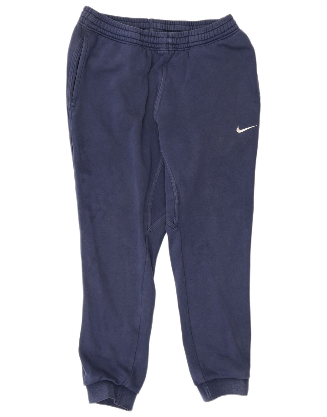 NIKE Hombre Pantalones de Chándal Joggers Large Azul Marino Algodón